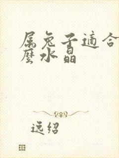 属兔子适合带什么水晶