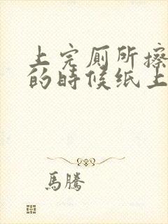 上完厕所擦屁股的时候纸上有血