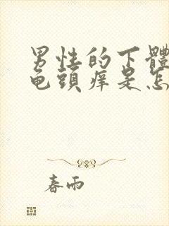 男性的下体瘙痒龟头痒是怎么造成的