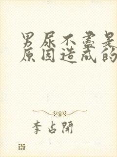 男尿不尽是什么原因造成的