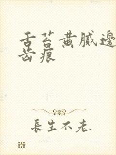 舌苔黄腻边上有齿痕