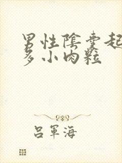 男性阴囊起了好多小肉粒