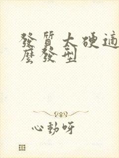 发质太硬适合什么发型