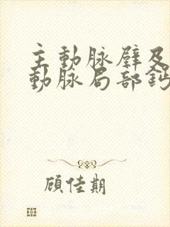 主动脉壁及冠状动脉局部钙化