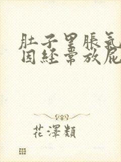 肚子里胀气的原因经常放屁