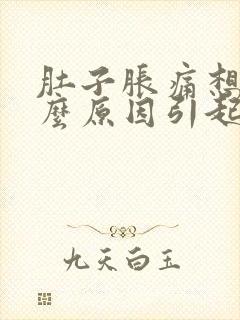 肚子胀痛想吐什么原因引起的