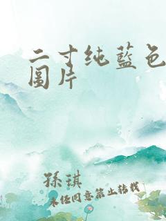 二寸纯蓝色背景图片