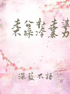 老公对老婆不理不睬冷暴力