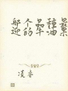 哪个品种最受欢迎的牛油果