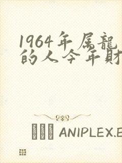 1964年属龙的人今年财运如何
