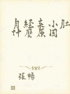 月经来小肚子疼什么原因