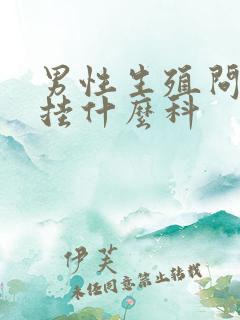 男性生殖问题挂挂什么科