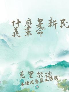 什么是新民主主义革命