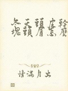 冬天头皮干燥大块头屑怎么办