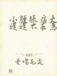 小腹胀痛大姨妈迟迟不来为什么