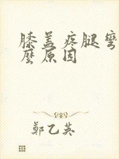 膝盖疼腿弯疼什么原因