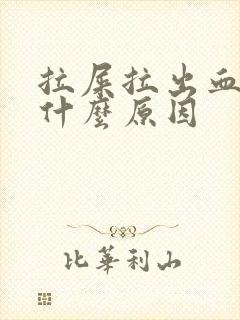 拉屎拉出血了是什么原因