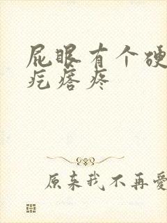 屁眼有个硬硬的疙瘩疼