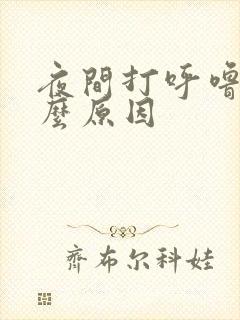 夜间打呼噜是什么原因