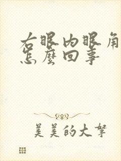 右眼内眼角痒是怎么回事