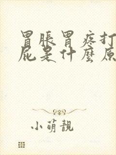 胃胀胃疼打嗝放屁是什么原因