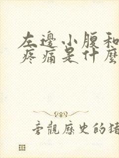 左边小腹和睾丸疼痛是什么原因