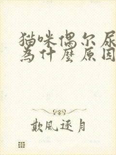 猫咪偶尔尿床因为什么原因