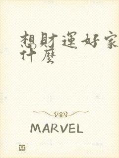 想财运好家里放什么