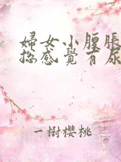 妇女小腹胀痛,总感觉有尿