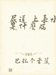 尿道 上长水泡是什么病