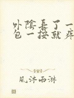 外阴长了一个硬包一按就疼