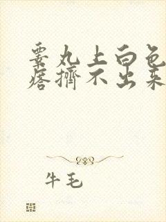 睾丸上白色硬疙瘩挤不出来