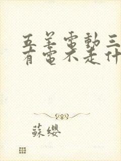 五羊电动三轮车有电不走什么原因