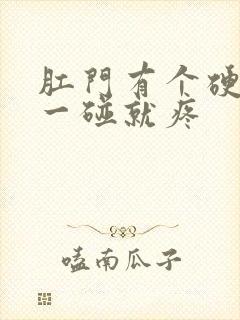 肛门有个硬肉球一碰就疼