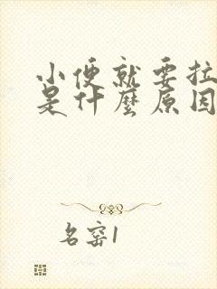 小便就要拉大便是什么原因