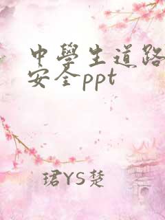 中学生道路交通安全ppt