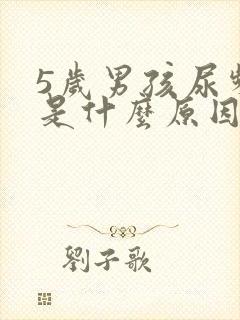 5岁男孩尿频繁是什么原因