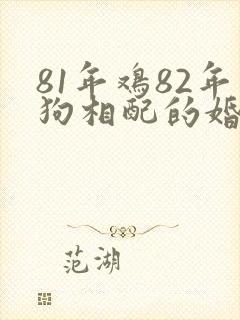 81年鸡82年狗相配的婚姻好吗