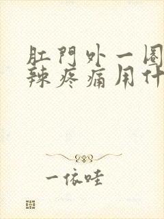 肛门外一圈火辣辣疼痛用什么药