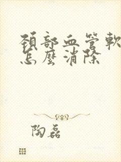 颈部血管软斑块怎么消除