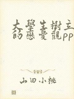 大学生树立正确的恋爱观ppt