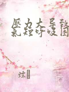 压力大导致胸闷气短呼吸困难心慌