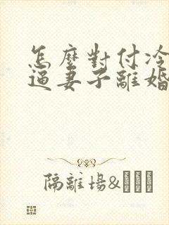 怎么对付冷暴力逼妻子离婚的男人