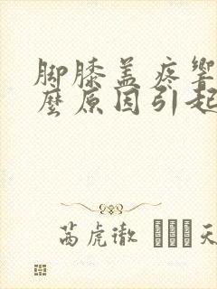 脚膝盖疼响是什么原因引起的