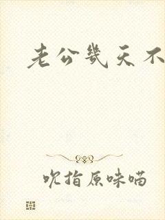 老公几天不理我