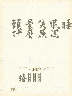 头晕失眠睡不着什么原因