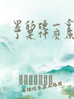 男的硬一会就软了是什么原因