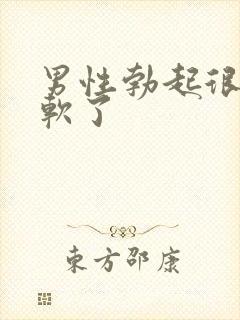 男性勃起很快又软了