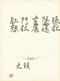 肛门有坠胀感老想拉屎还拉不出来