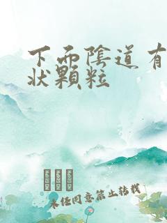 下面阴道有肉粒状颗粒